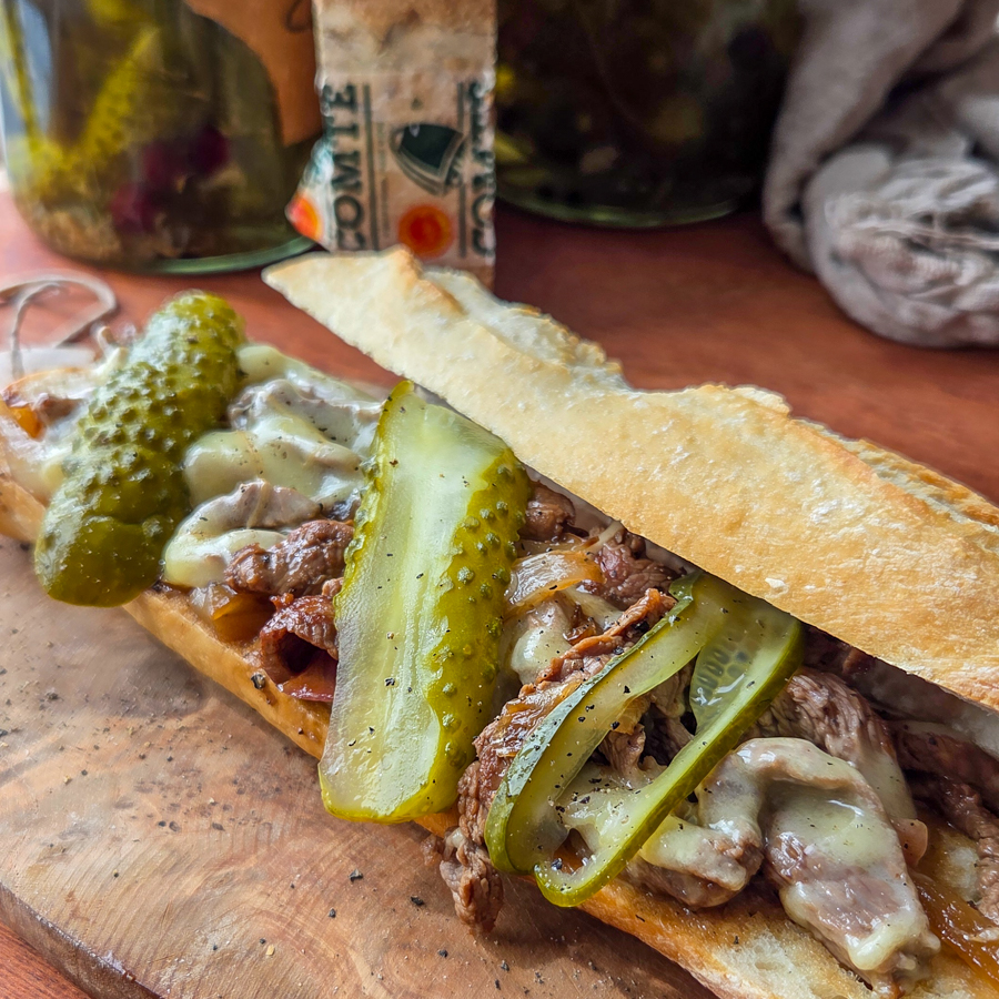 Philly Cheesesteak con Comté