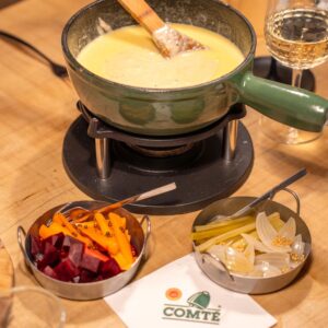 Fondue de Comté DOP con Encurtidos x Whoogy’s