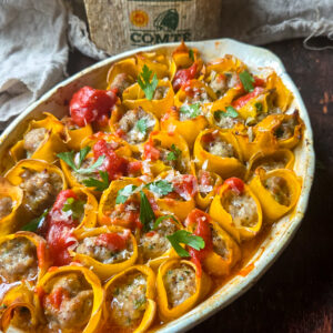 Involuntini de calabaza con queso Comté DOP