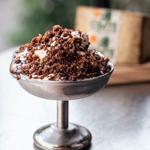 Domingo crumble caramelo beurre salé x Comté