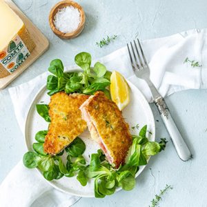 Cordon bleu con queso Comté